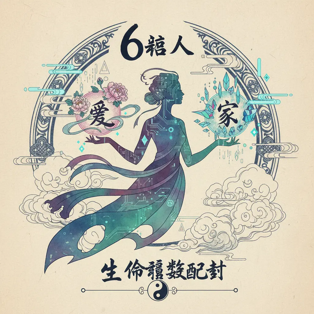 生命靈數配對 - 6號人