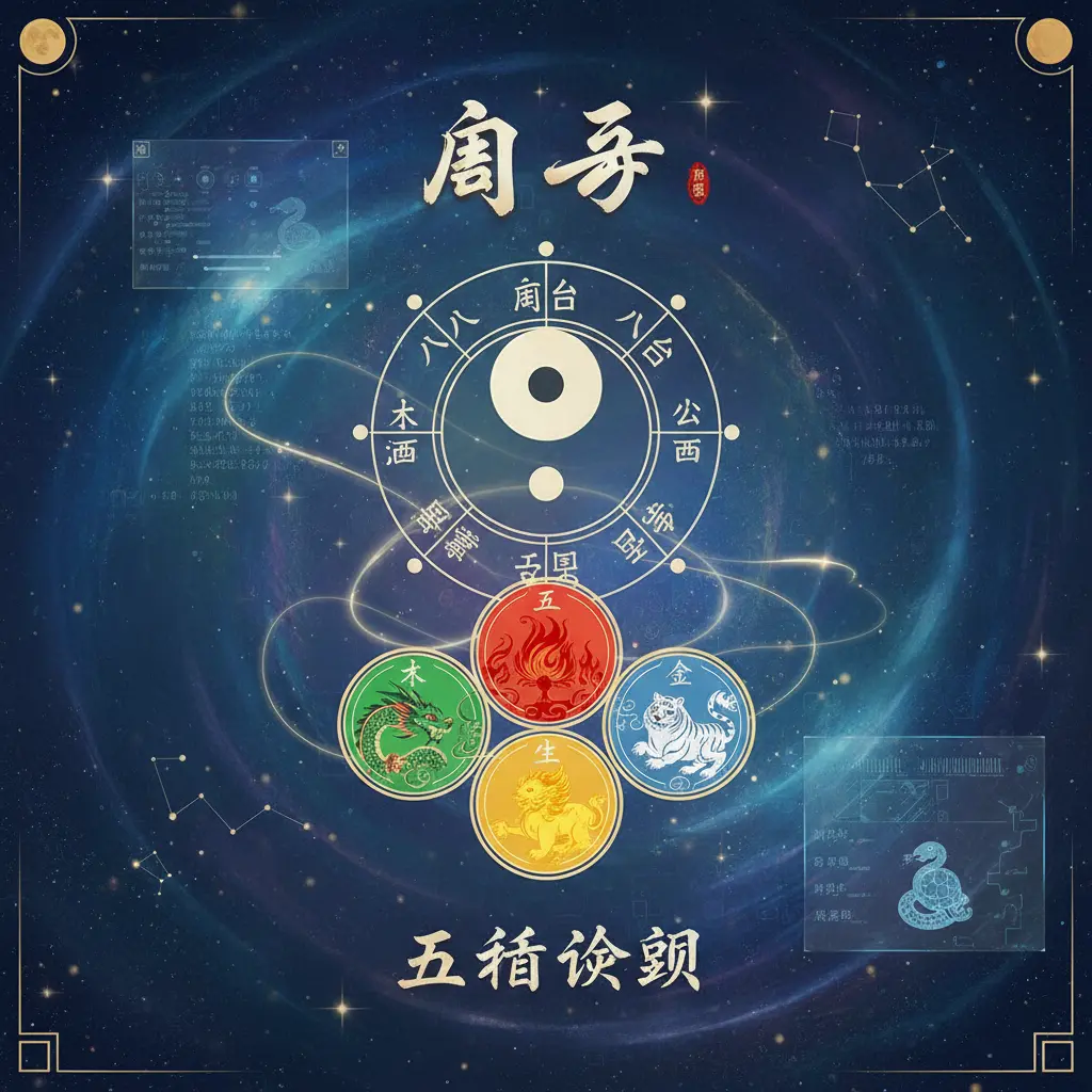 五行查詢 - 周易