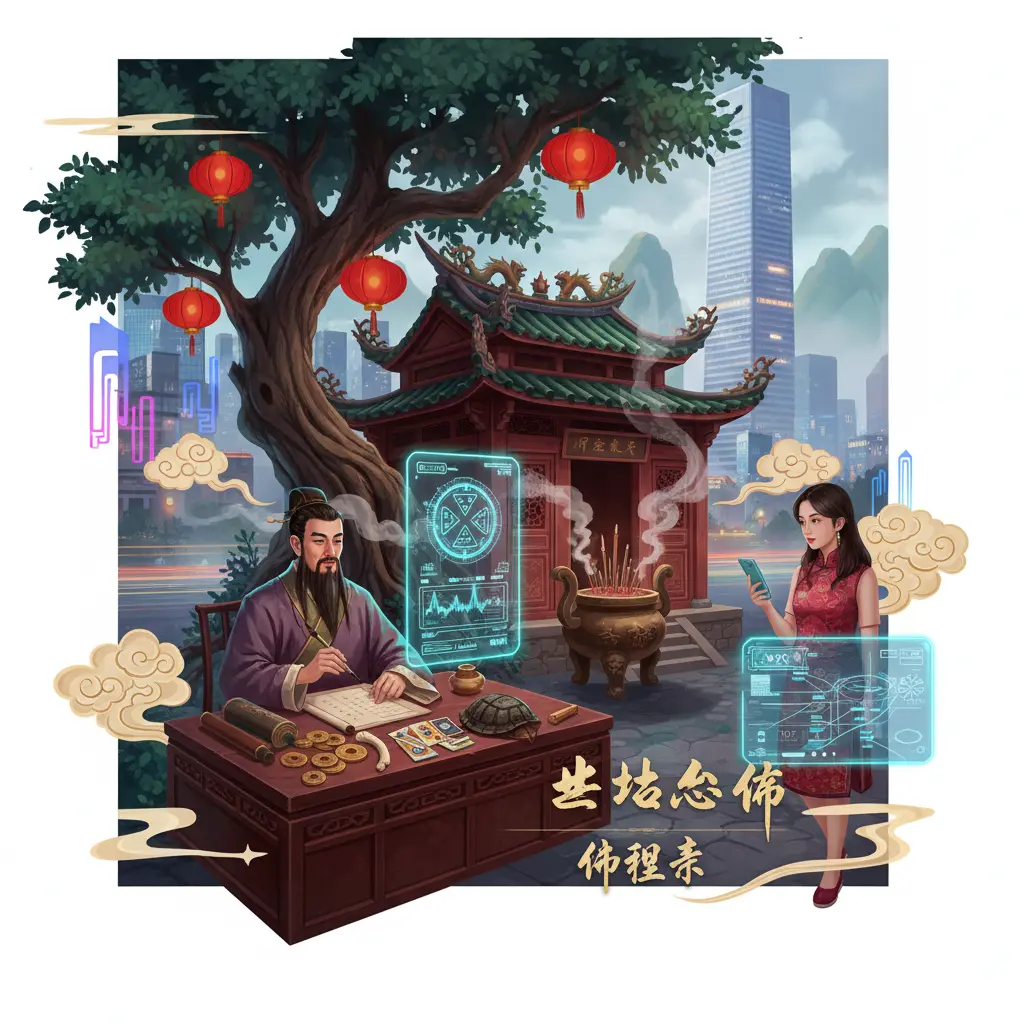 命理師 - 土地公廟