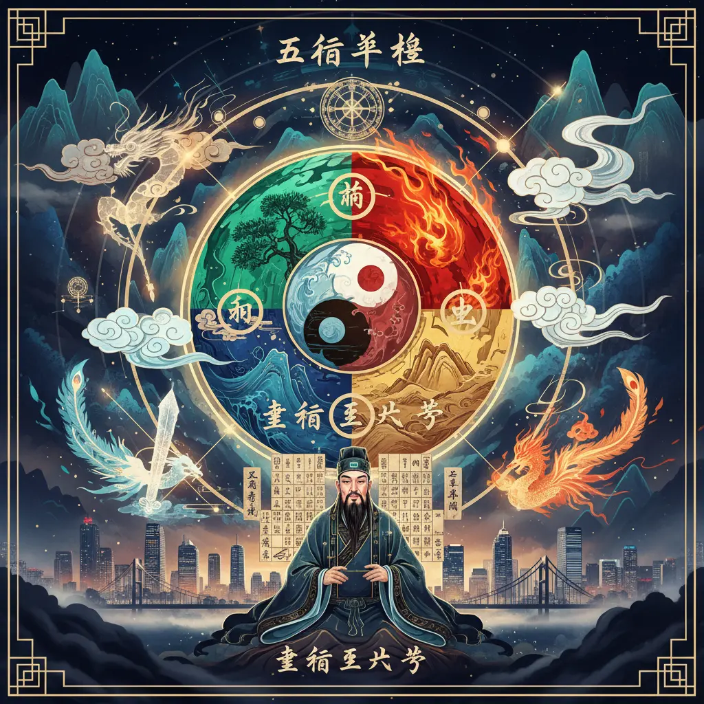 韋千里八字 - 五行平衡