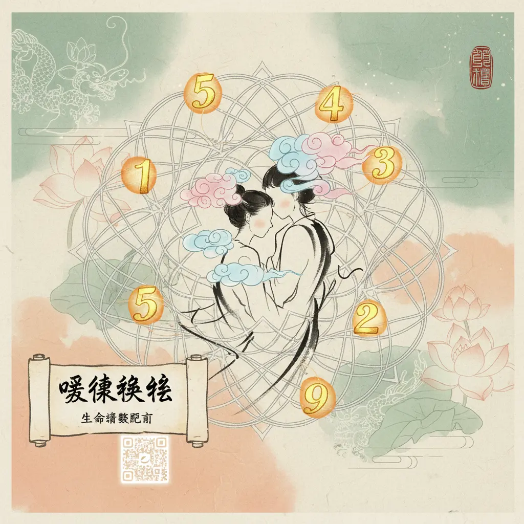 生命靈數配對 - 曖昧關係