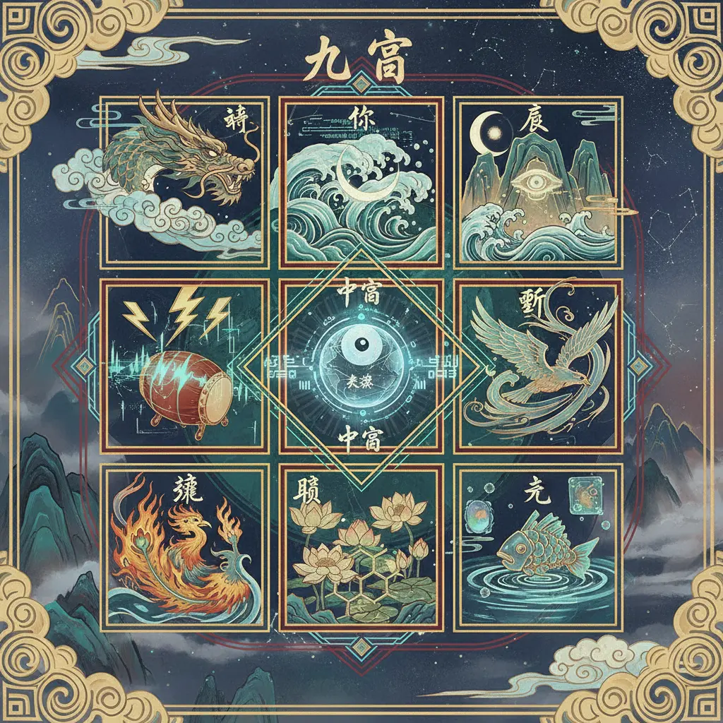 奇門遁甲 - 九宮