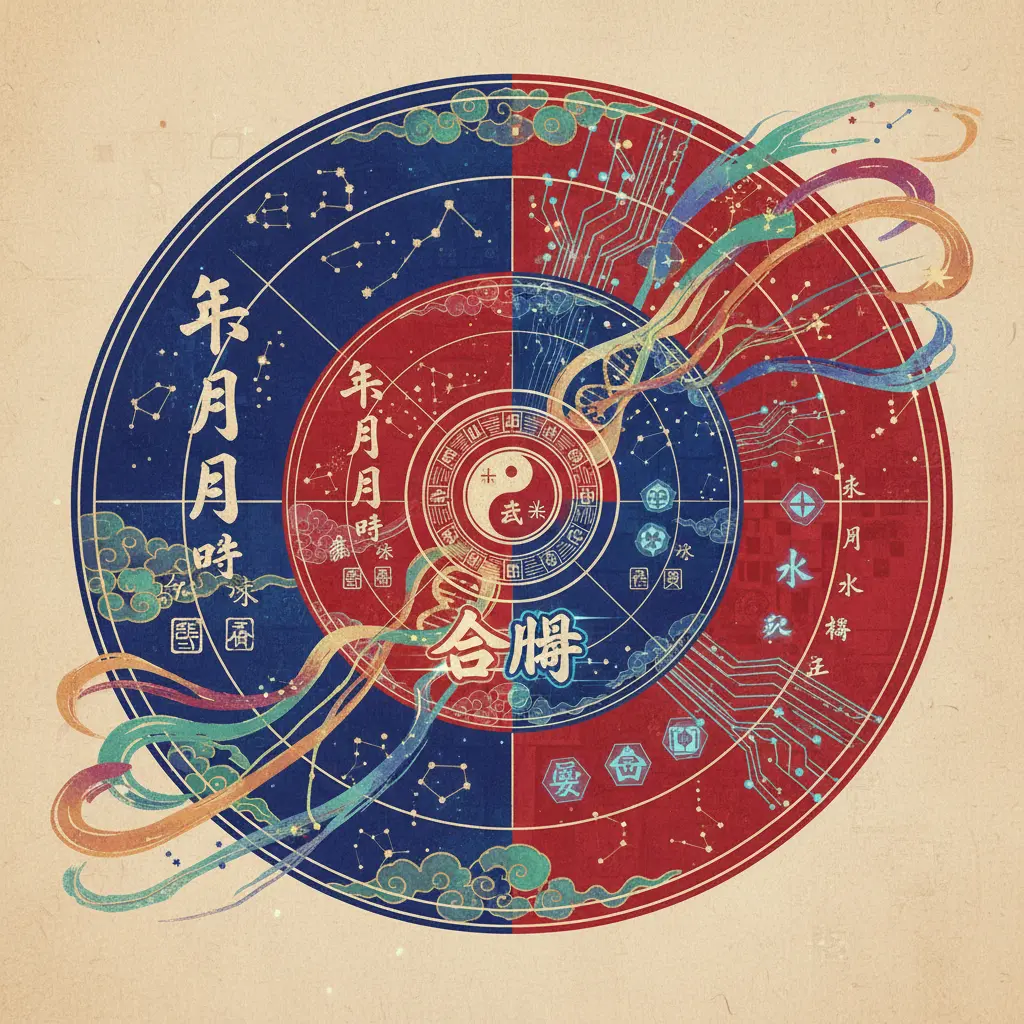 八字命盤 - 八字合盤