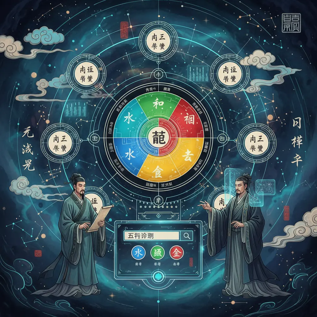 五行查詢 - 子平八字