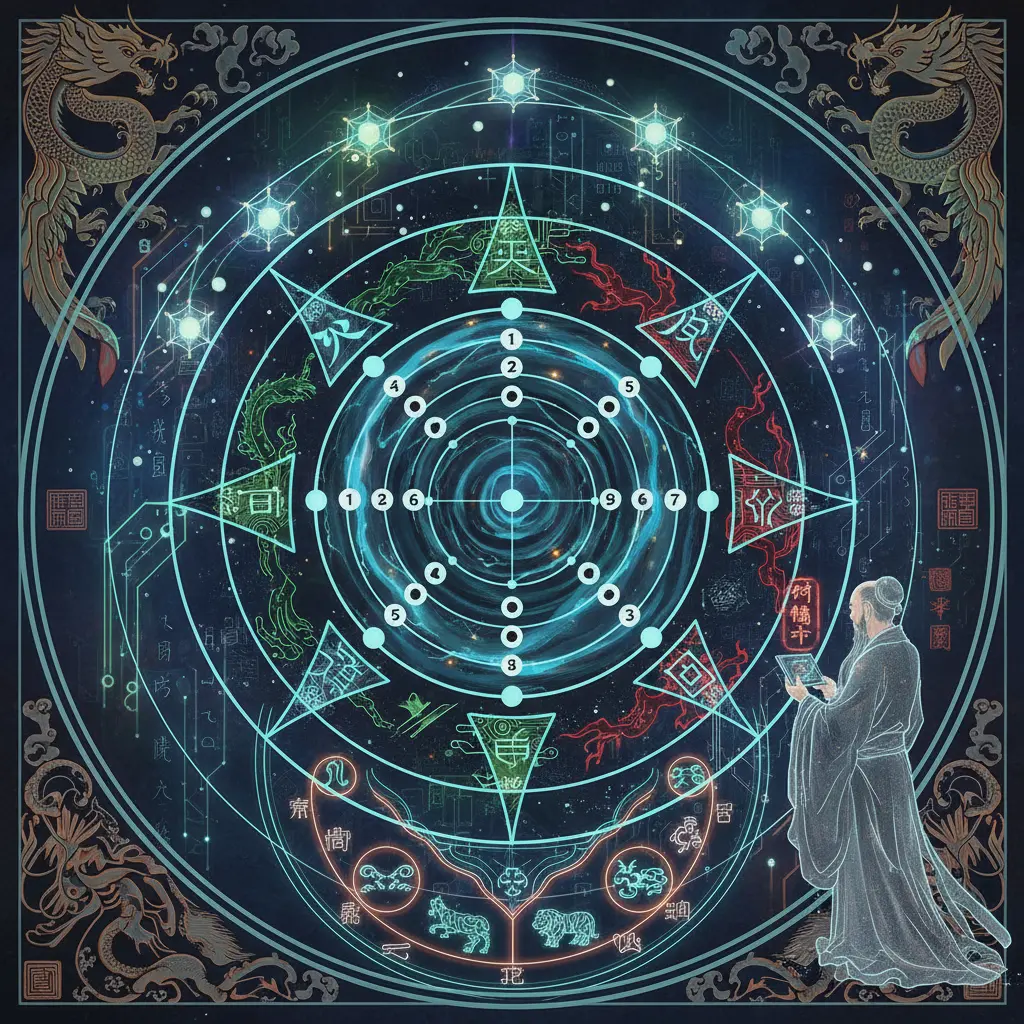 奇門遁甲 - 河圖